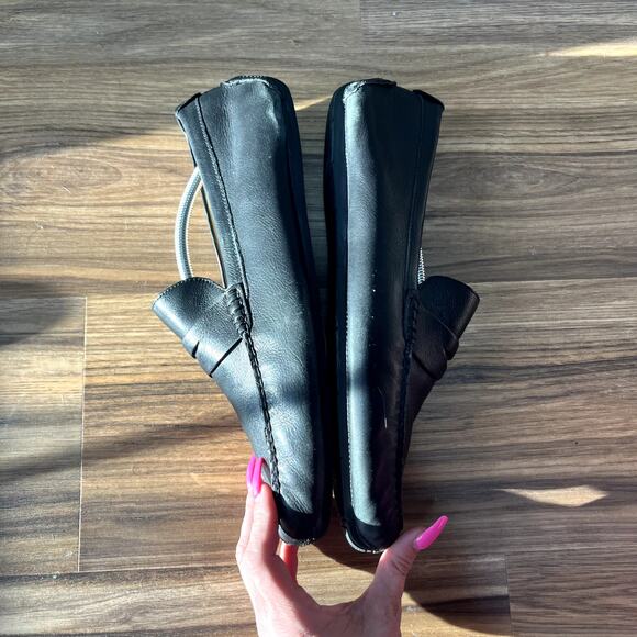 Cole Haan Driving Somerset Penny Loafer Moccasin Size 13 M Black C12574 - Picture 6 of 10